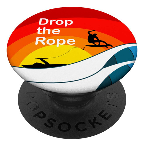 Gota Cuerda Wakesurfing Wakesurf Wake  Popsockets Grip Para