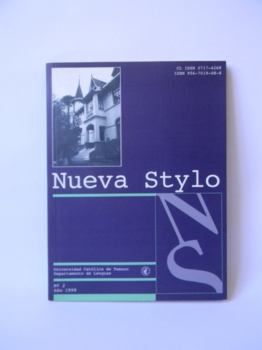 Revista Nueva Stylo 2 Lenguas Temuco 1999