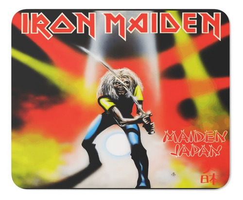 Rnm-0475 Mouse Pad Iron Maiden - Maiden Japan
