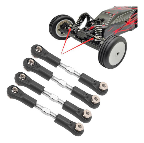 Varilla De Dirección De Coche Rc De Metal Para Zd 67-77 Mm
