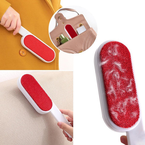Escova Tira Pelo Papa Bolinha De Roupa Carpete Sofá Com Cabo