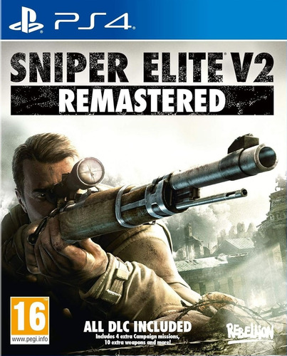 Sniper Elite V2 Remastered ~ Videojuego Ps4 Español 