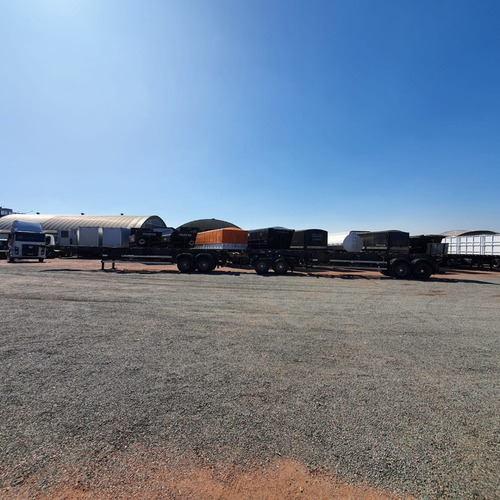 Imagem 12 de 18 de Carreta Rodotrem Bug Porta Container Schiffer 40+40 Pés 2012