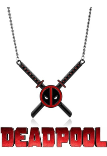 Collar Deadpool Negro