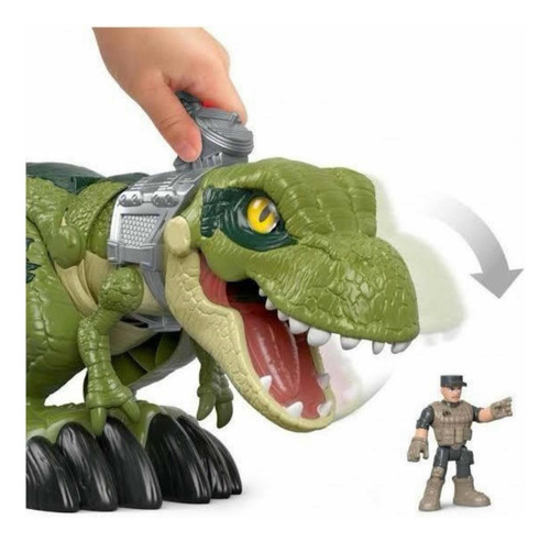 Nuevo Dinosaurio T-rex Jurassic Word Megamordida. Imaginext (Usado)
