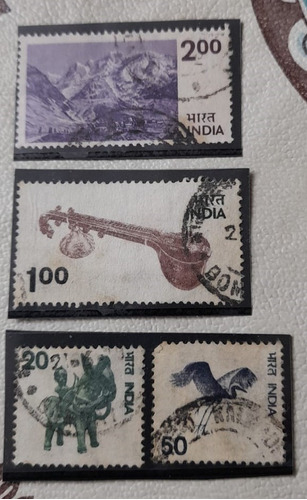 Sello Postal - India - 1975 Serie De Uso Corriente