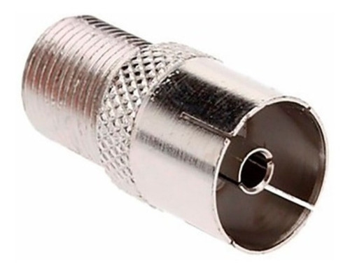 Adaptador Conector Coaxial Jack F Rosca Para Europeu Femea