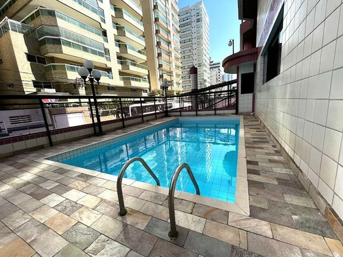 Imagem 7 de 20 de Vendo Apartamento De 1 Dorm Mobiliado Com Vista Mar Na Ocian Em Praia Grande 255 Mil!