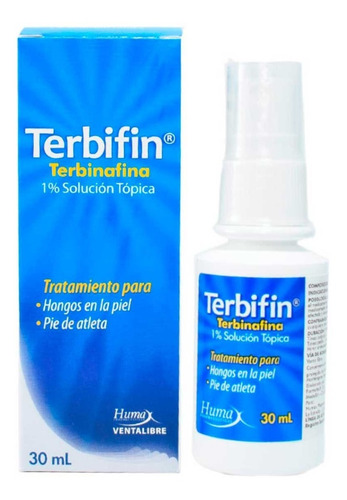 Terbifin Terbinafina Spray, Hongos, Pie - L a $833