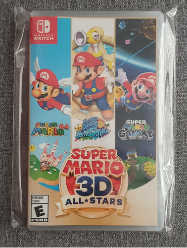 Super Mario 3d All Stars Nintendo Switch Colección 1.