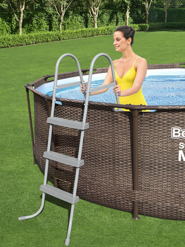 Alberca Estructural Redonda 3.66m X 1.00 Bestway 56731 Azul