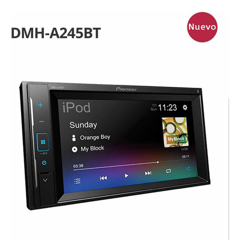 Pantalla Pioneer Dmh-a245bt Bluetooth Weblink Serie A