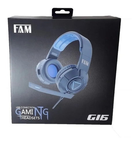 Imagem 3 de 3 de Fone De Ouvido Headset Gamer Pc Xbox Ps4 Usb Led - G161