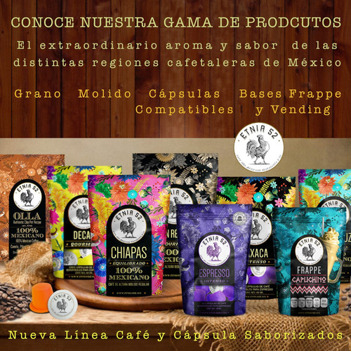 Imagen 6 de 8 de Café Molido Etnia 52 - 250 Gramos