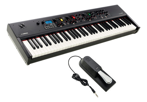 Teclado Yamaha Stage Piano Sintetizador Cp73 Arranjador Cor Preto