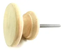 Comprar 30 Tiradores De Madera Puertas Cajones Herraje Manija  3,5