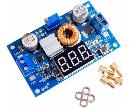 Regulador Xl4015 4a 5a Conversor Tensao Stepdown Display Lcd