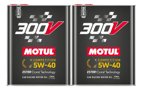 Kit Motul 300v Competition 5w-40 4 Litros