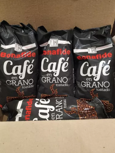 Cafe En Grano O Molido Bonafide Sin Azúcar Para Expresso 1kg