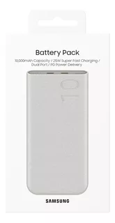 Samsung Batería Externa 25w 10000 Para Galaxy Z Flip3 Flip 3