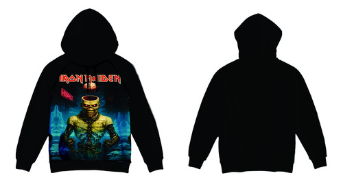 Moletom Personalizado Banda Rock Iron Maiden