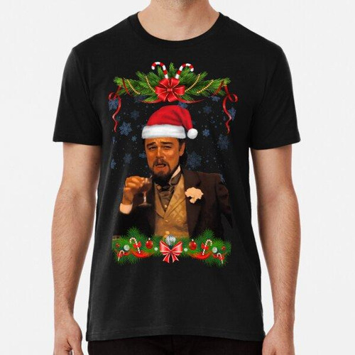 Remera Leonardo Dicaprio Laughing Meme (christmas Edition) A