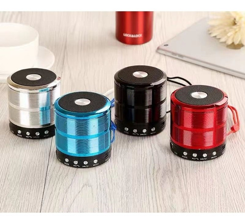 Imagem 2 de 5 de Mini Caixinha Som 887 Bluetooth Portátil Usb Mp3 P2 Sd Rádio