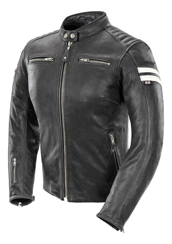 Joe Rocket 1436-1005 Classic '92 Chaqueta De Moto De Cuero P