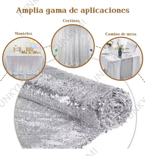 Tul Mesh Con Lentejuelas 1 Metro X 1.30 M Ancho