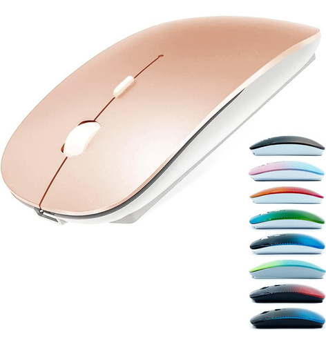 Mouse Inalambrico Klo Bluetooth Rose Gold B
