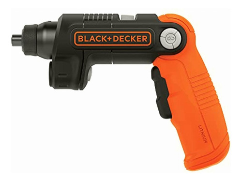 Black+decker 4 V Máx* Desatornillador Inalámbrico Con Luz