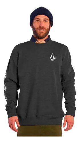 Volcom Buzo Fe Crew Iconic Stone Hombre - 02525