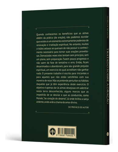 Tratado Sobre A Oração - Dom Jean de Monleón, 160 Págs., 1ª Edição, 2023 - Editora Santa Cruz