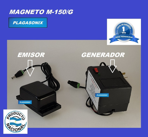 Imagen 2 de 8 de Equipo Magnetoterapia Humano Veterinario M-150/g Compacto