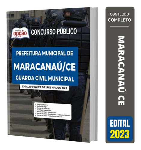 Apostila Prefeitura De Maracanaú Ce - Guarda Civil Municipal