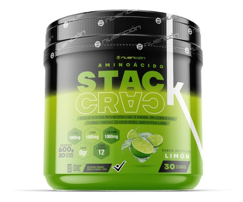 Aminoácido Stack Crack - L a $76500