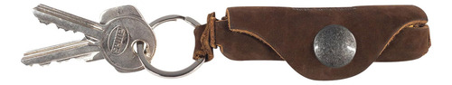 Hide & Drink Rustic Leather Lip Balm Keychain Holder/travel
