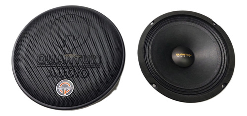 Set De Medios Quantum Pro6k4mt 250w Rms 6.5 Pulgadas 4 Ohms