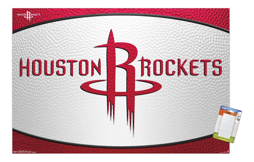 Nba Houston Rockets-logo 14 Póster De Pared, 14.725 X ...