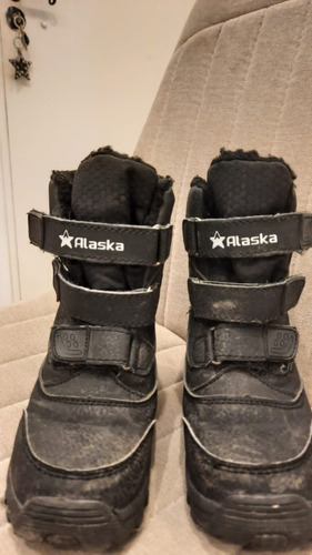 Botas Alaska Apreski Niña Talle 25 Impermeables Casi Sin Uso