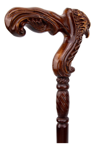 Prar Bastón Decorativo De Madera De Color Marrón Águila, 93