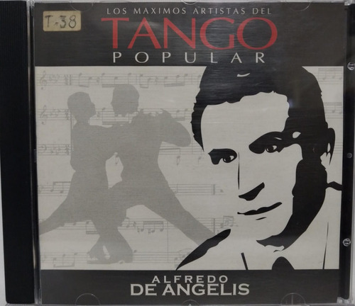 Alfredo De Angelis Los Maximos Artistas Del Tango Popular Cd