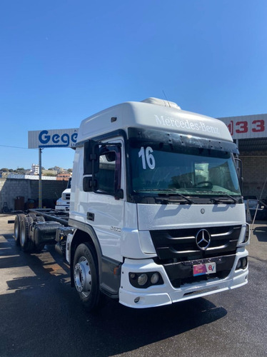 Imagem 1 de 11 de M. Benz Atego 2426 Ano 16/16 No Chassi Teto Alto Completo