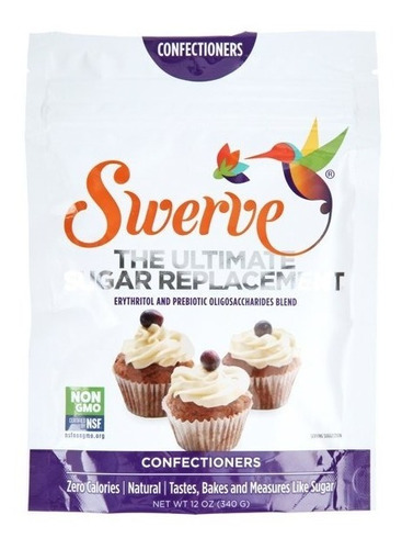 Edulcorante Swerve Confectioner En Polvo 340g Importado