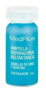 Ampolla Reparadora Medipilus Semillas De Lino Y Keratina