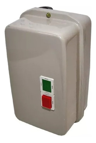 Chave De Partida Direta Trifásica 30cv Em 220v - 60cv 380vca Cor Bege