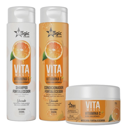 Kit Vita Magic  Linea Fortalecedora Vitamina C 