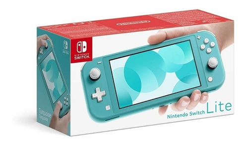 Nintendo Switch Lite Turquesa, Gris O Coral Xuruguay 