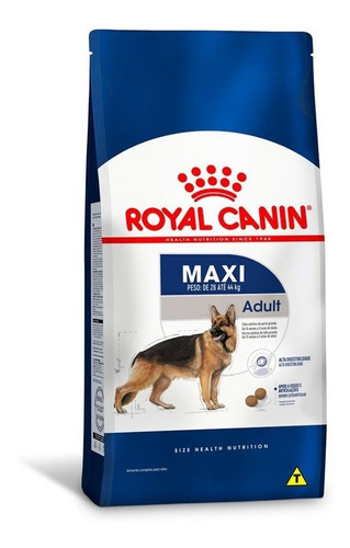 Ração Royal Canin Maxi Cães Adultos Grande 15kg