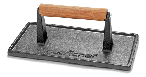 Prensa De Hierro Fundido Nutrichef, Resistente Para Parrilla
